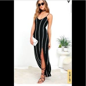 Lulus maxi dress